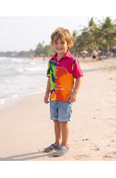 Hand Painted Rayon Kids Shirt